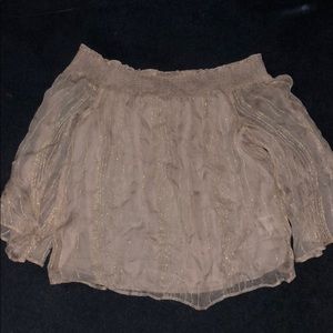 American Eagle off the shoulder shirt